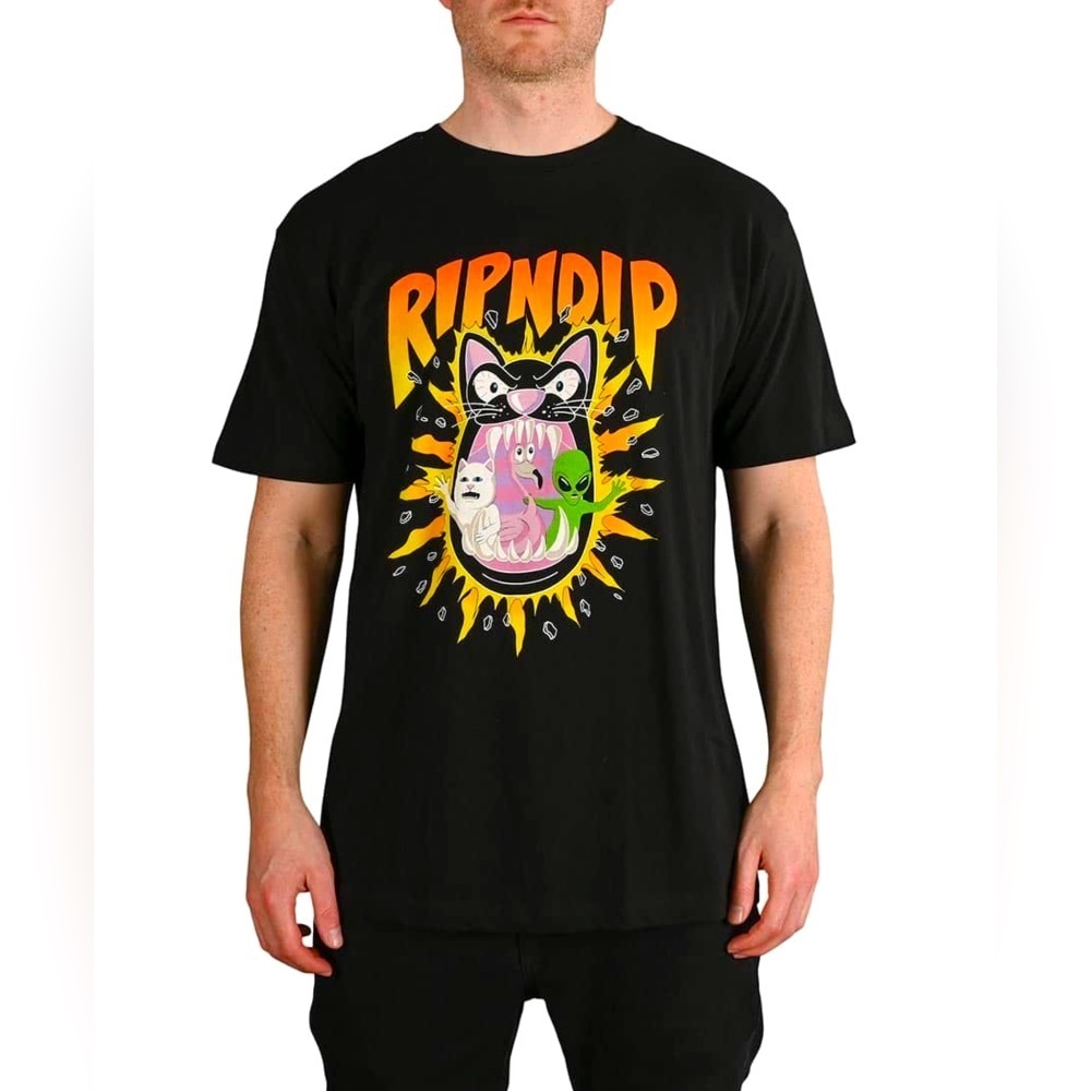 RIPNDIP Hellavanight T-Shirt – Black men’s large